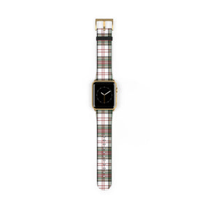 Festive Flair for Your Wrist: Christmas Plaid Apple Watch Band