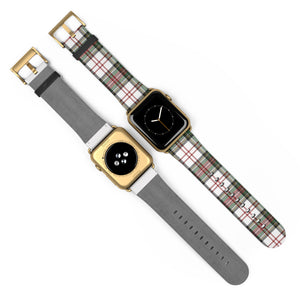 Festive Flair for Your Wrist: Christmas Plaid Apple Watch Band