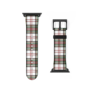 Festive Flair for Your Wrist: Christmas Plaid Apple Watch Band