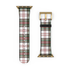 Festive Flair for Your Wrist: Christmas Plaid Apple Watch Band