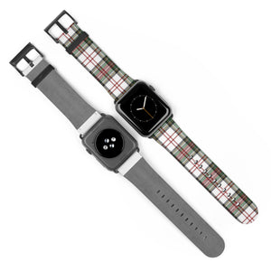 Festive Flair for Your Wrist: Christmas Plaid Apple Watch Band