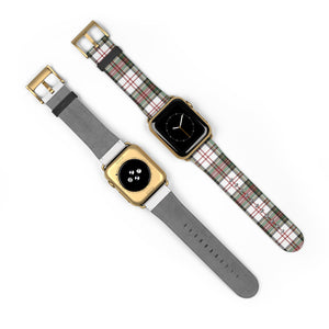 Festive Flair for Your Wrist: Christmas Plaid Apple Watch Band