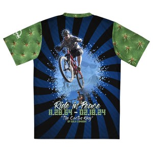 Unisex Roy Rauch Memorial Ride UPF50+ V-Neck MTB Jersey