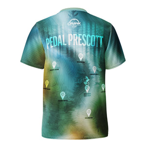 Pedal  Prescott Unisex UPF50+ V-Neck MTB Jersey