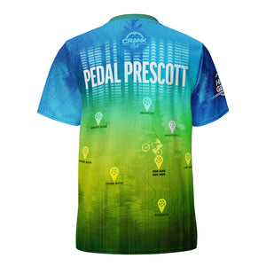 Pedal Prescott HG Unisex UPF50+ V-Neck MTB Jersey