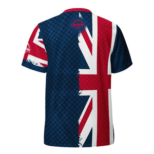 UK Union Jack MTB Jersey – UPF50+ Performance & Style

Ride with pride in the UK Union Jack MTB Jersey from CrankStyle.com. Made from 100% recycled polyester, this lightweight, breathable jersey offers UPF50+ protection, moisture-wicking technology, and a premium V-neck design. Perfect for mountain bikers across the UK, from Snowdonia to the South Downs. Shop now and hit the trails in style!