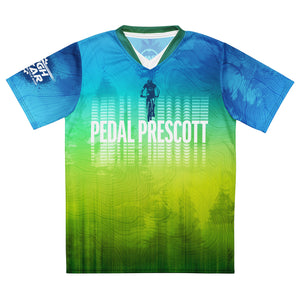 Pedal Prescott HG Unisex UPF50+ V-Neck MTB Jersey