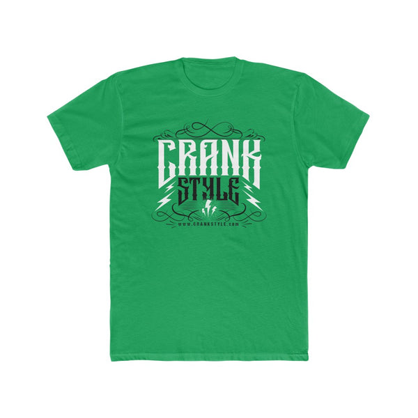 Vintage Crank Style Cotton Crew Tee