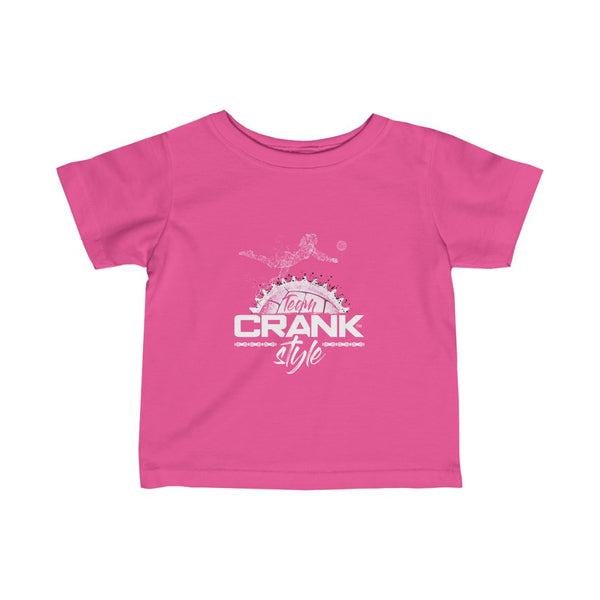 Infant Team Crank Style Volleyball Fine Jersey Tee