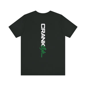 Unisex Green CS Paint Drip Jersey Short Sleeve Tee