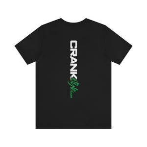 Unisex Green CS Paint Drip Jersey Short Sleeve Tee