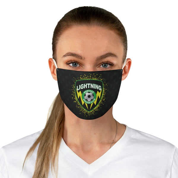 Lightning Portage Soccer Face Mask