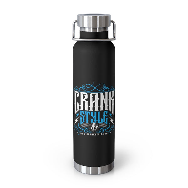 Vintage Crank Style's logo 22oz Vacuum Insulated Bottle