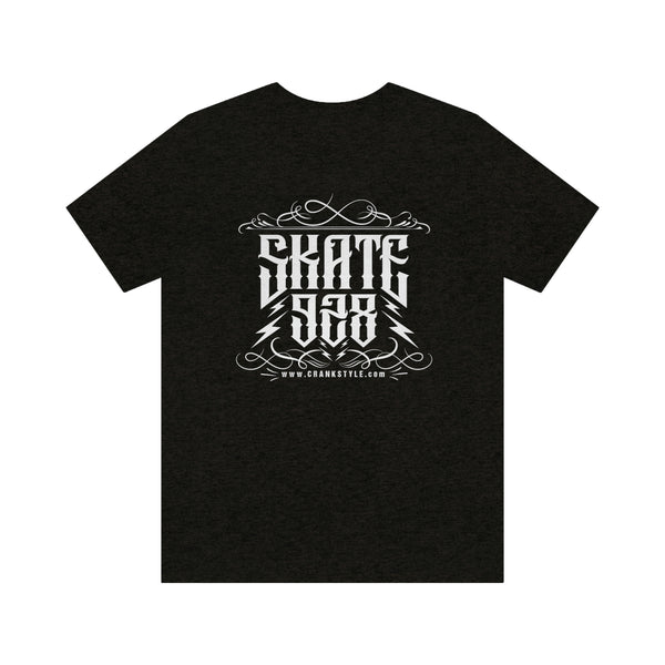 Unisex Vintage SKATE 928 Short Sleeve Tee