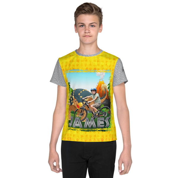 Youth James Dinosaur MTB Jersey