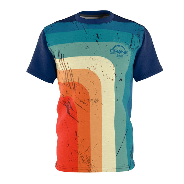 Men's 80's Retro Style Dri-Fit Mountain Bike Jersey