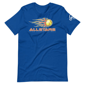 Unisex Chino Valley Allstars Softball Tee